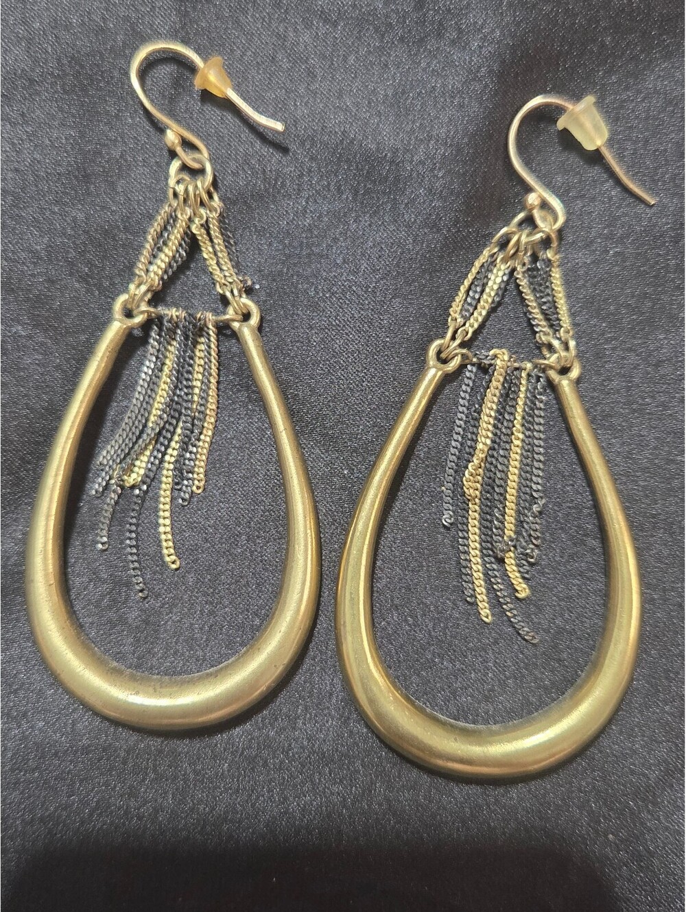 Horseshoe Shaped Gold Earrings